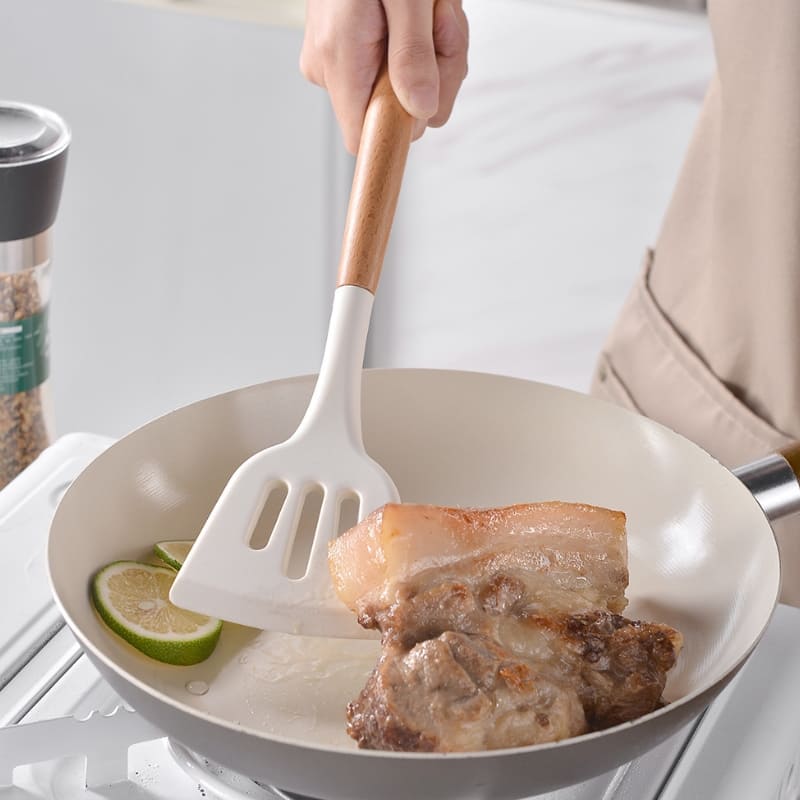 Kit de Utensílios em Silicone 14 Peças com Organizador - Casa Elège