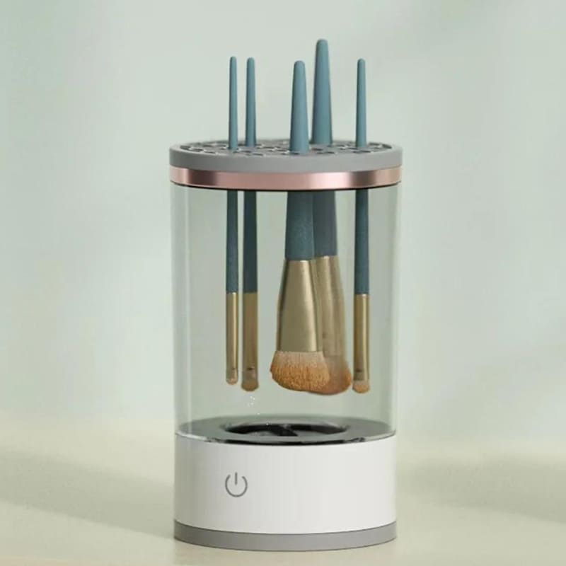 Limpador de Pincéis Elétrico com Tampa de Silicone - Casa Elège