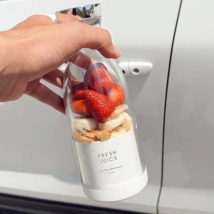 Liquidificador Portátil Sem Fio 350ml Com Base De Carga - Casa Elège