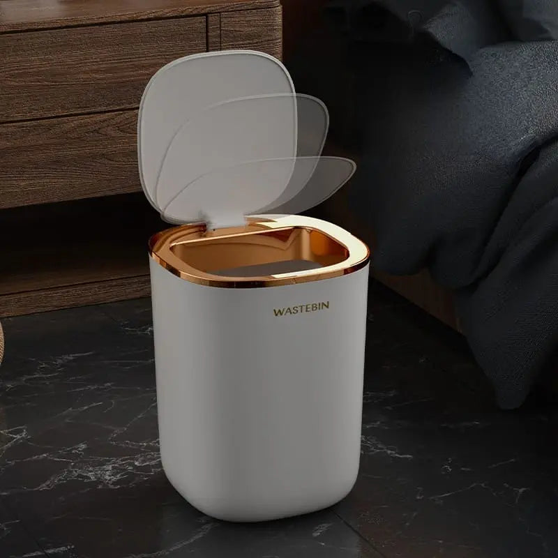 Lixeira Automática com Sensor Colorida para Banheiro - Casa Elège