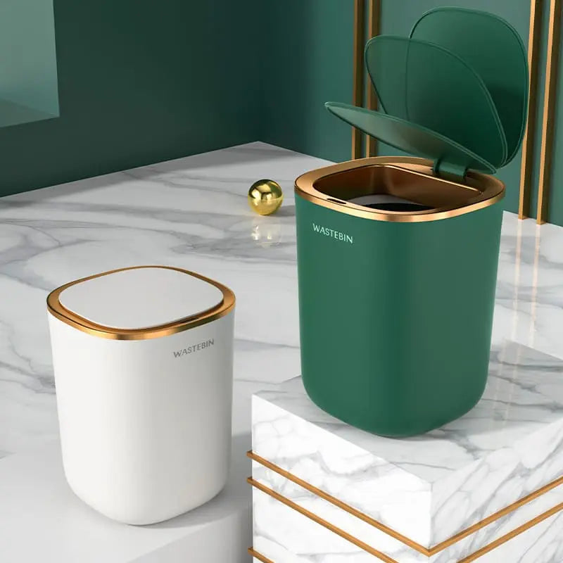Lixeira Automática com Sensor Colorida para Banheiro - Casa Elège