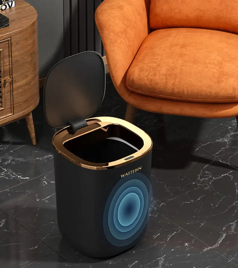Lixeira Automática com Sensor Colorida para Banheiro - Casa Elège