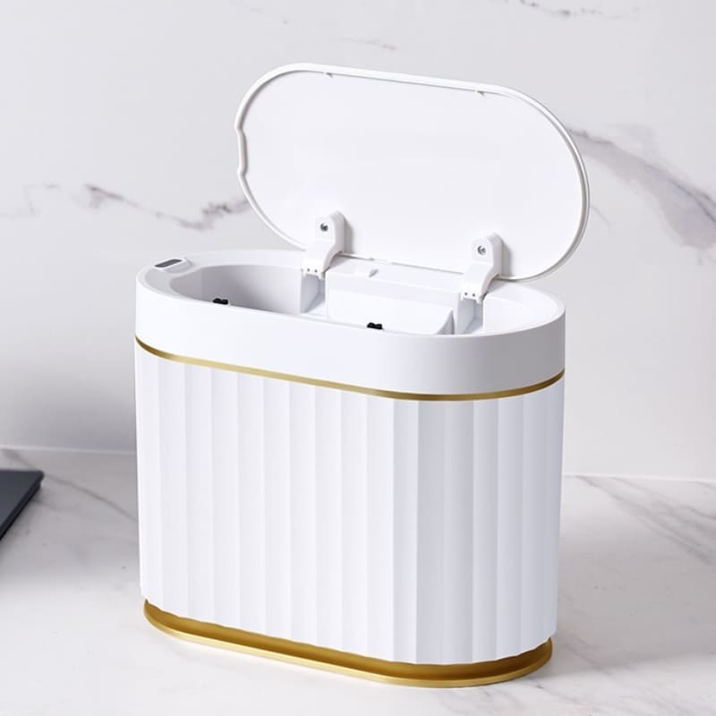 Lixeira Automática De Pia 4L Com Sensor Inteligente - Casa Elège