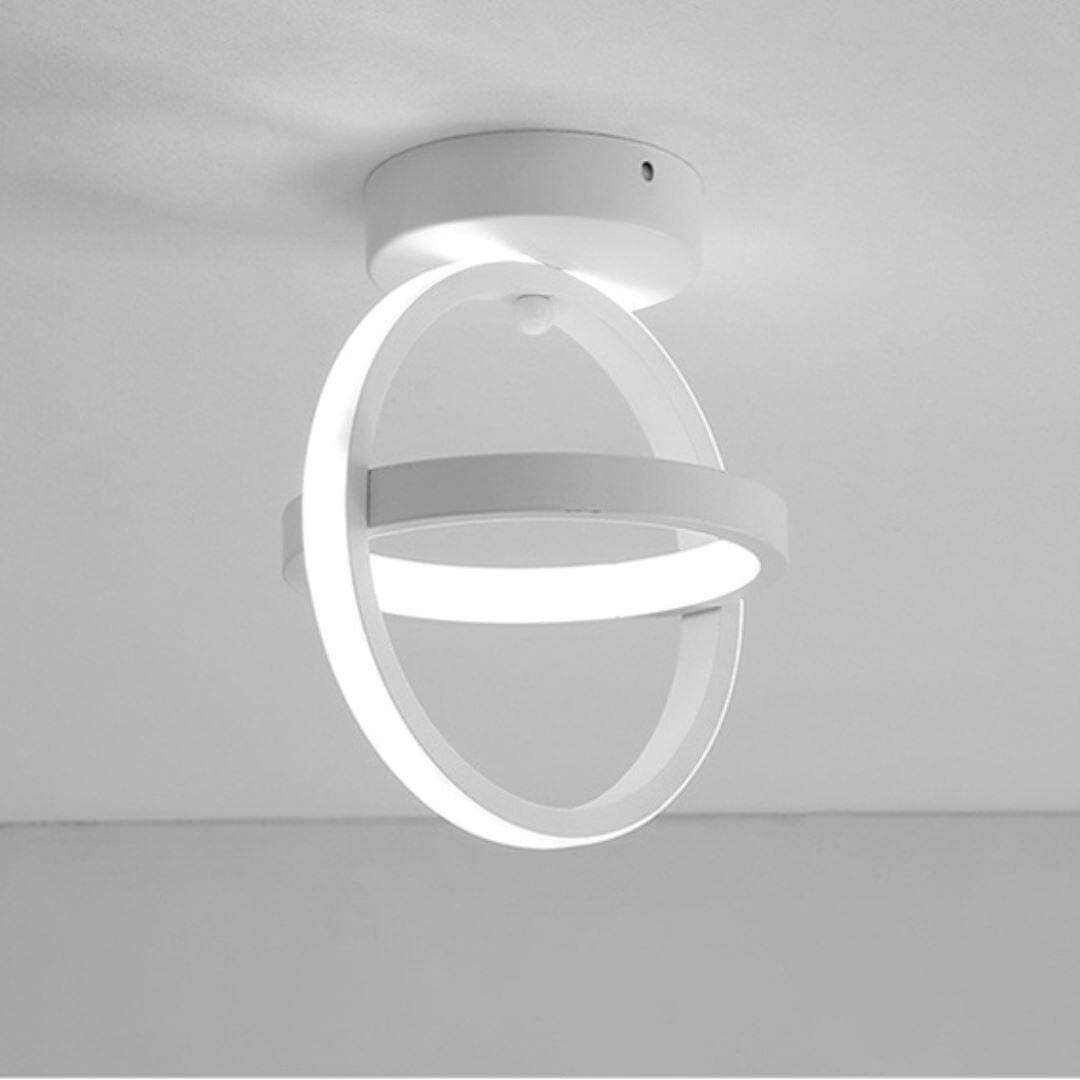 Luminária de Teto LED Plafon Sobrepor Moderno Elegante - Branco Fria Casa Elège