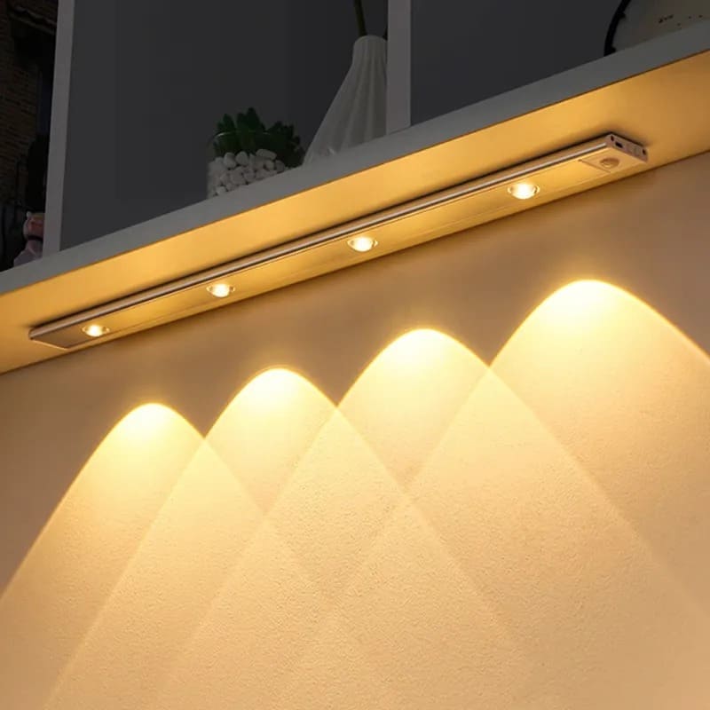 Luminária de LED Magnética com Sensor de Movimento Compacta - Casa Elège