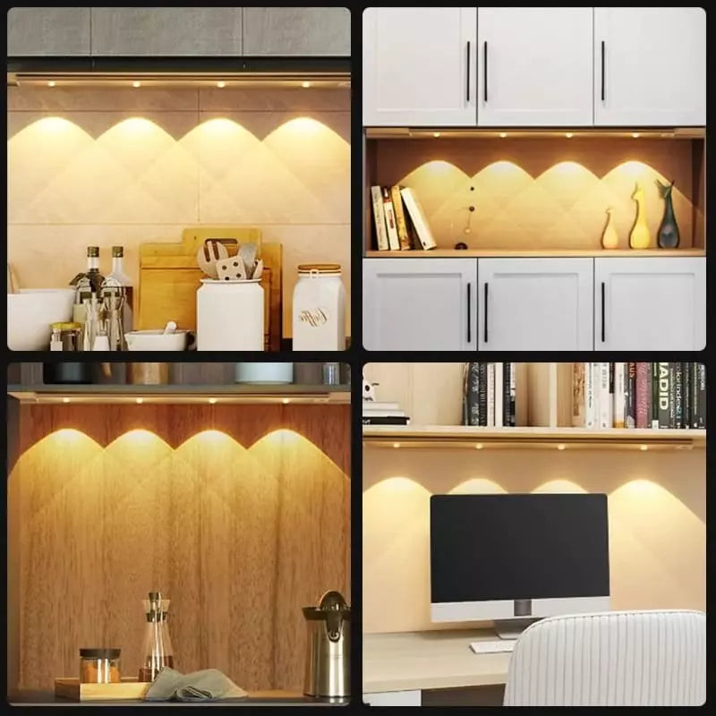 Luminária de LED Magnética com Sensor de Movimento Compacta - Casa Elège