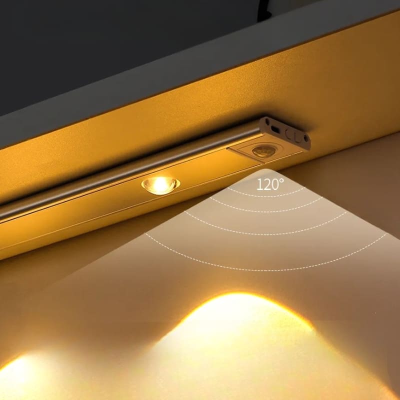 Luminária de LED Magnética com Sensor de Movimento Compacta - Casa Elège