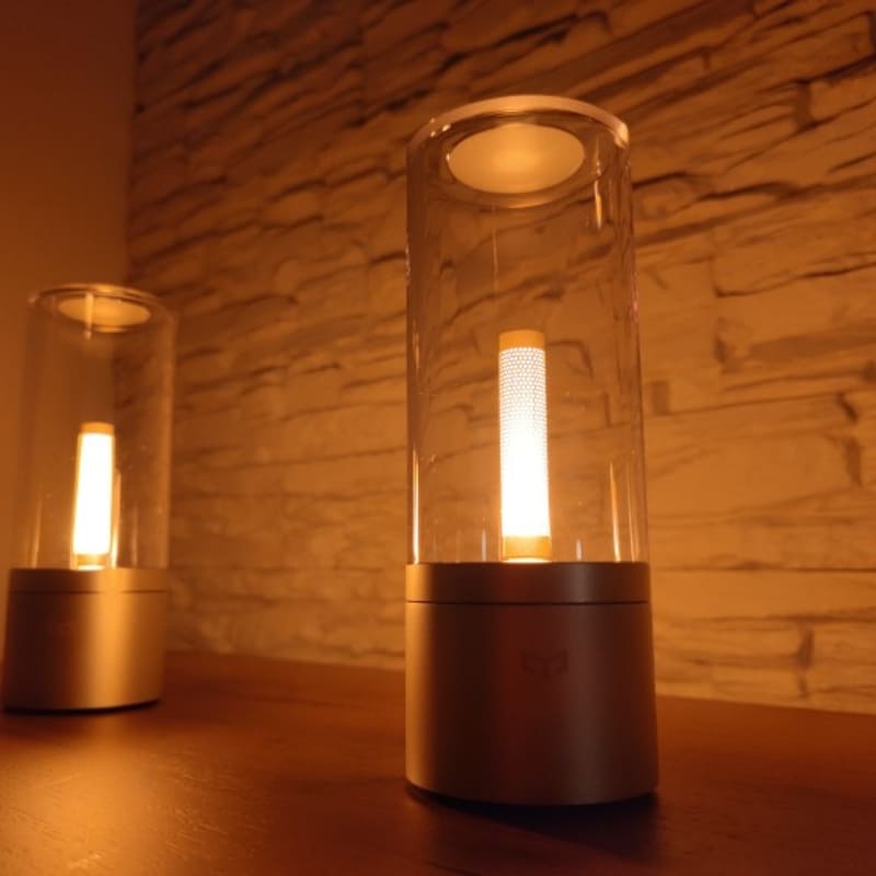 Luminária de Mesa Portátil em Metal com LED Regulável - Casa Elège