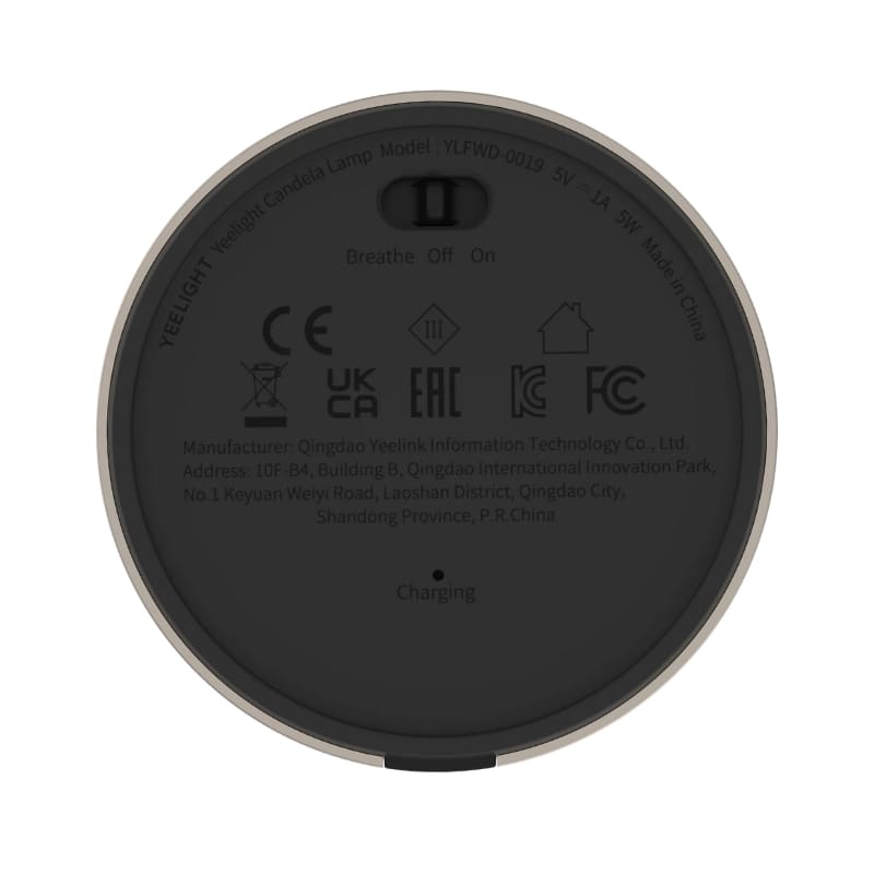 Luminária de Mesa Portátil em Metal com LED Regulável - Casa Elège