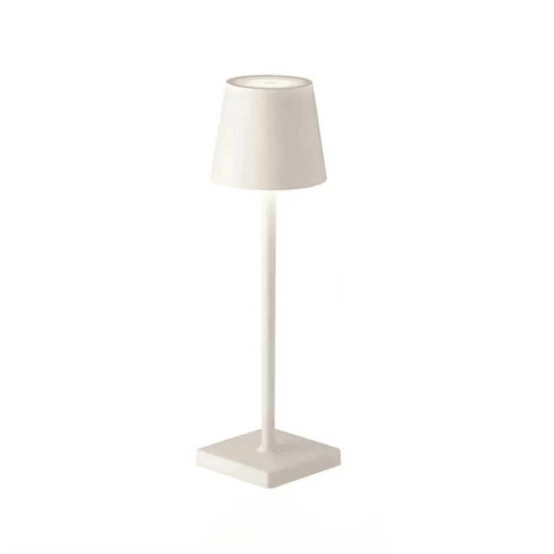 Luminária de Mesa LED Recarregável USB Minimalista Portátil - Branco Casa Elège