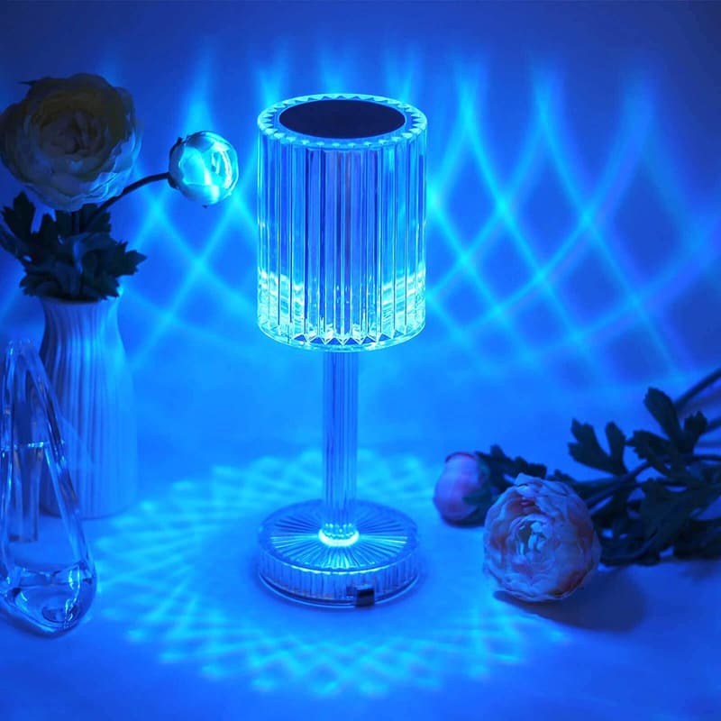 Luminária de Mesa LED Recarregável em Acrílico Sem Fio - Casa Elège
