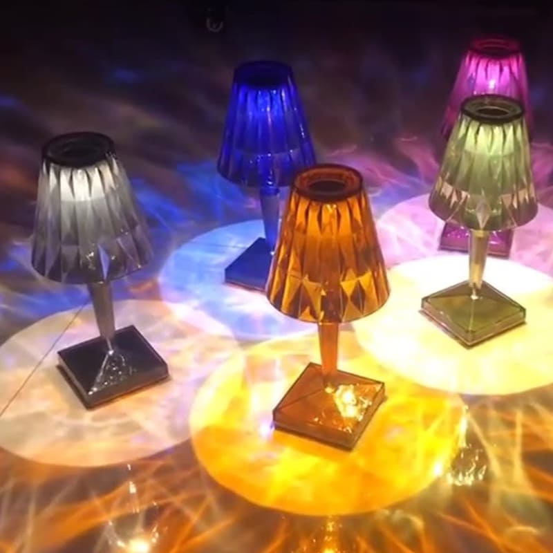 Luminária de Mesa LED Sem Fio 3 Tons Bateria Recarregável - Casa Elège