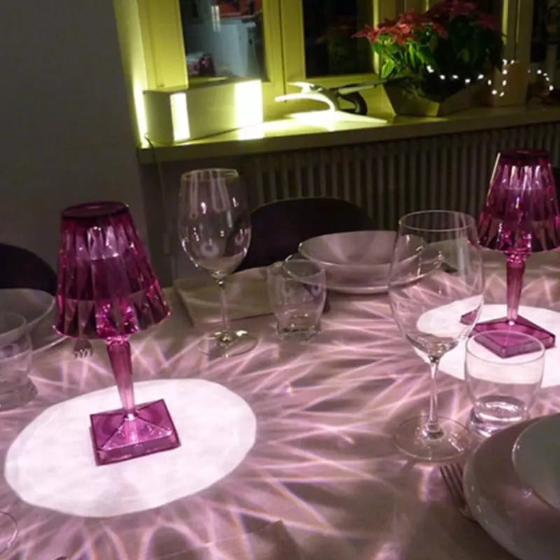 Luminária de Mesa LED Sem Fio 3 Tons Bateria Recarregável - Casa Elège