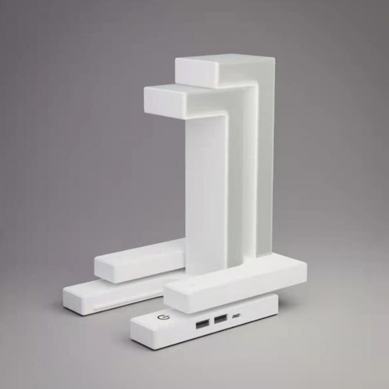 Luminária de Mesa com Carregador de Celular por Indução 3 Níveis - Casa Elège