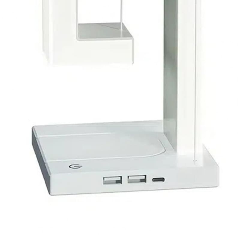 Luminária de Mesa com Carregador de Celular por Indução 3 Níveis - Casa Elège