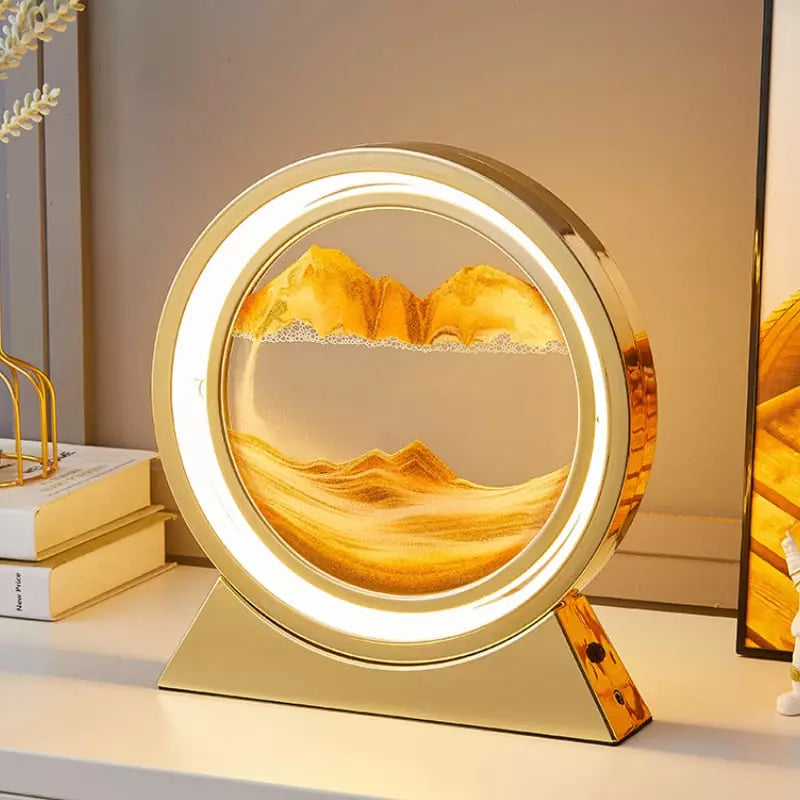 Luminária de Mesa Ampulheta LED Decorativa Minimalista - Casa Elège