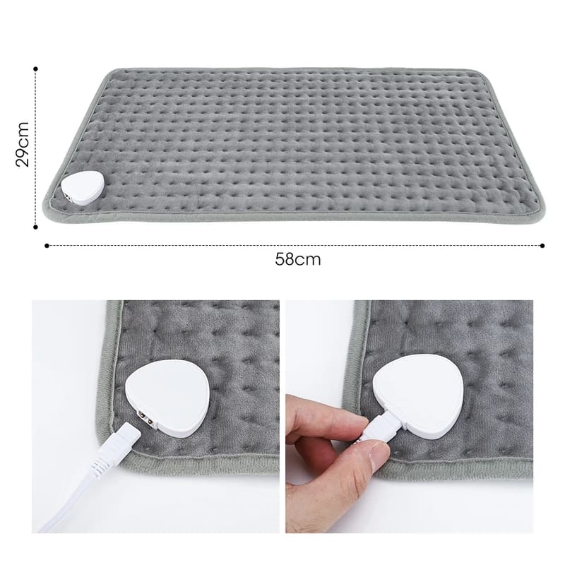 Manta Térmica Elétrica Corporal Lavável 9 Temperaturas - Casa Elège
