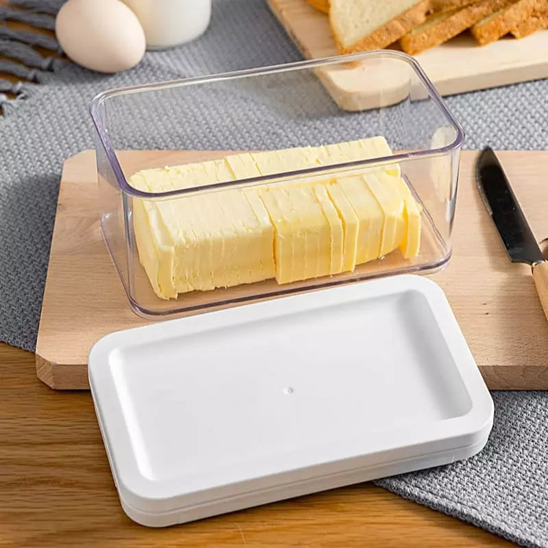 Manteigueira Prática com Fatiador e Duas Lâminas 450g - Casa Elège
