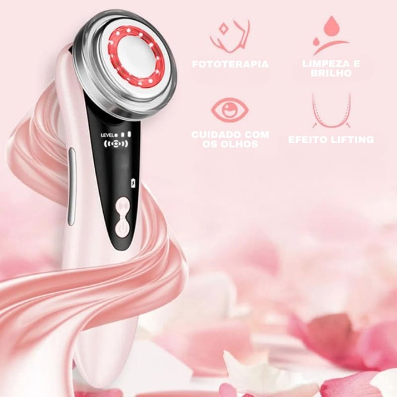 Massageador Facial Elétrico Ergonômico E Multifuncional - Casa Elège