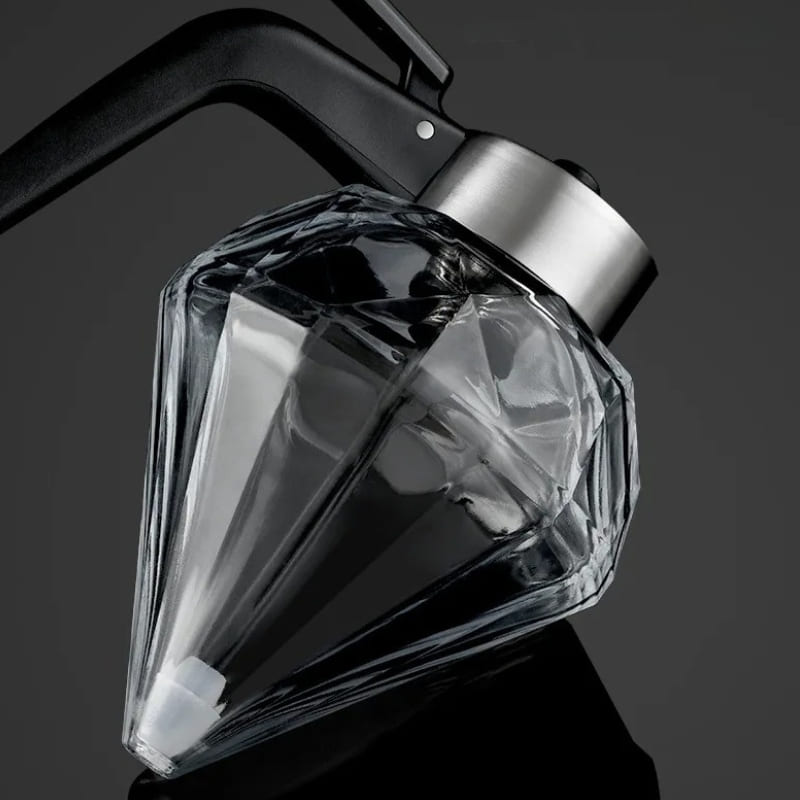 Meleira de Vidro Diamante com Base Antiderrapante Compacta - Casa Elège