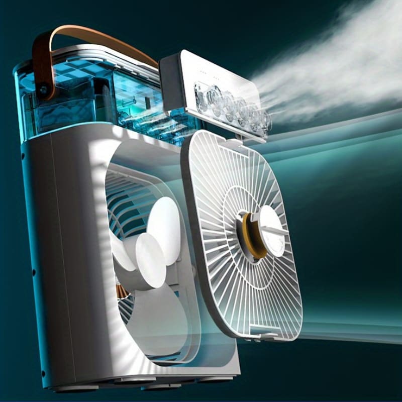 Mini Ar Condicionado Portátil com Ventilador e Umidificador - Casa Elège