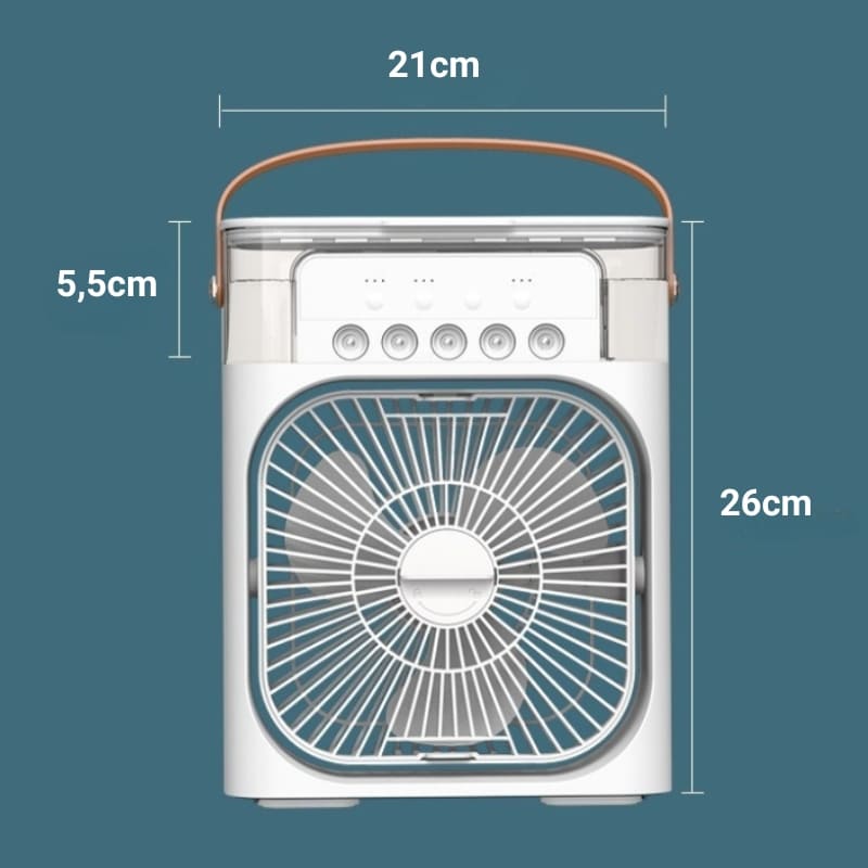 Mini Ar Condicionado Portátil com Ventilador e Umidificador - Casa Elège
