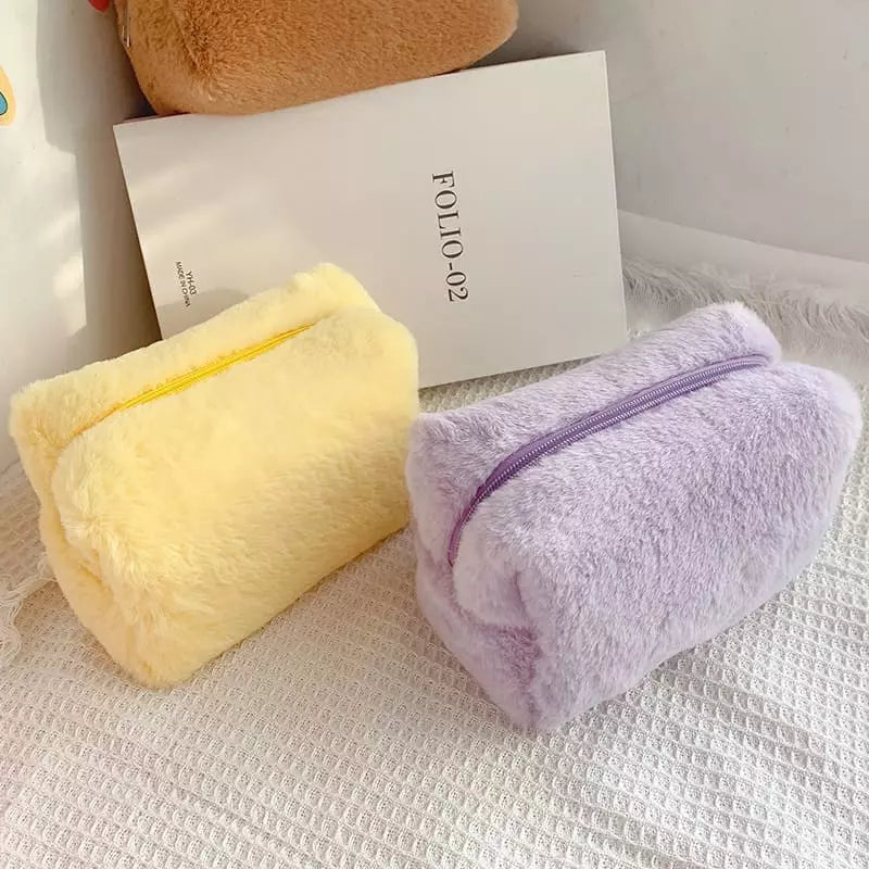 Necessaire Feminina De Algodão Pequena E Resistente - Casa Elège