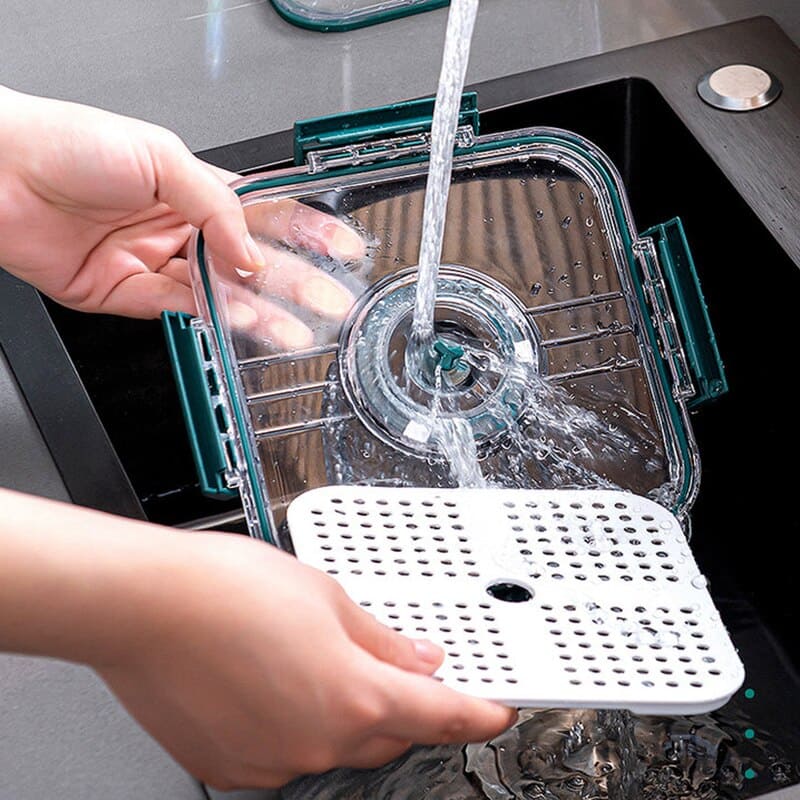 Organizador de Geladeira com Tampa e Marcador de Data - Casa Elège