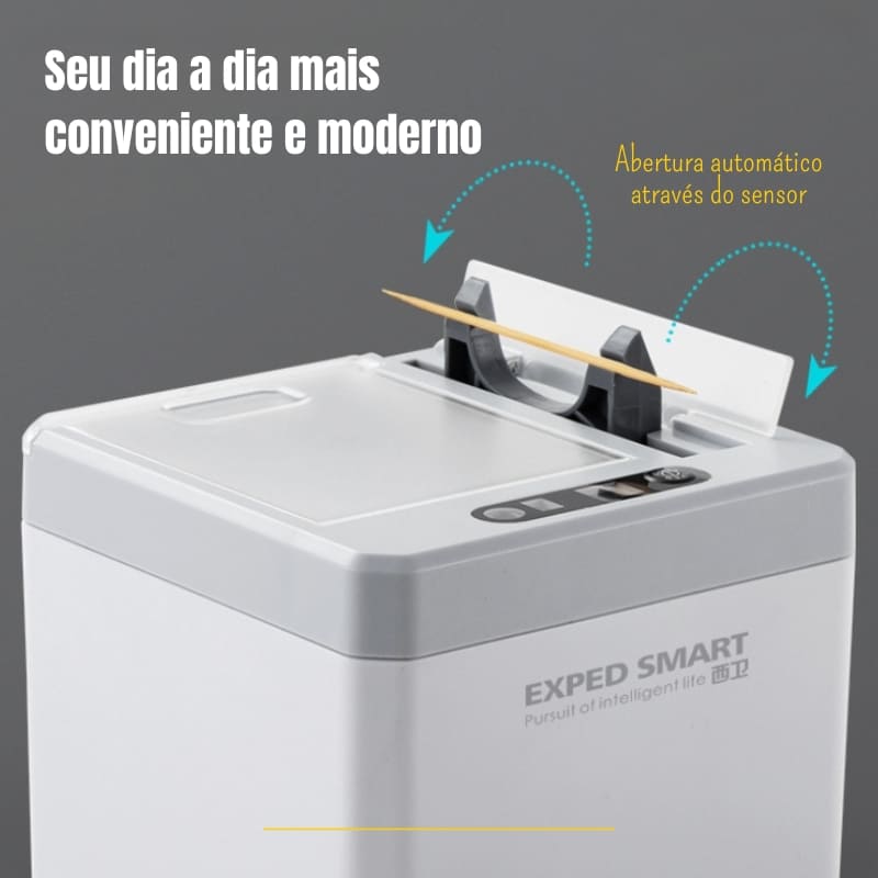 Paliteiro Automático com Sensor Higiênico - Casa Elège