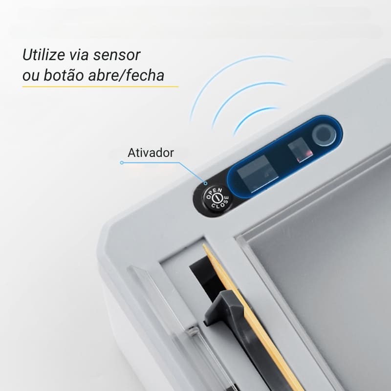 Paliteiro Automático com Sensor Higiênico - Casa Elège