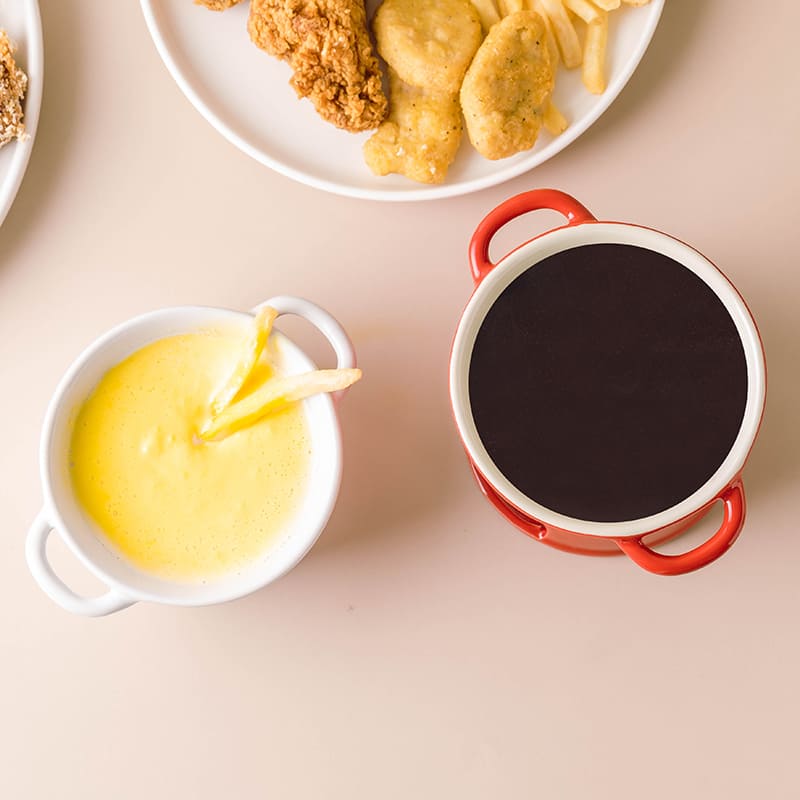 Panela de Fondue em Cerâmica para Queijo e Chocolate - Casa Elège