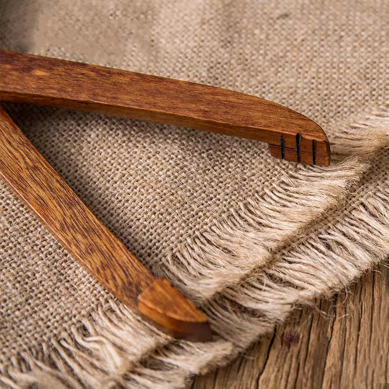 Pegador de Salada em Bambu Estilo Tesoura Moderno Durável - Casa Elège
