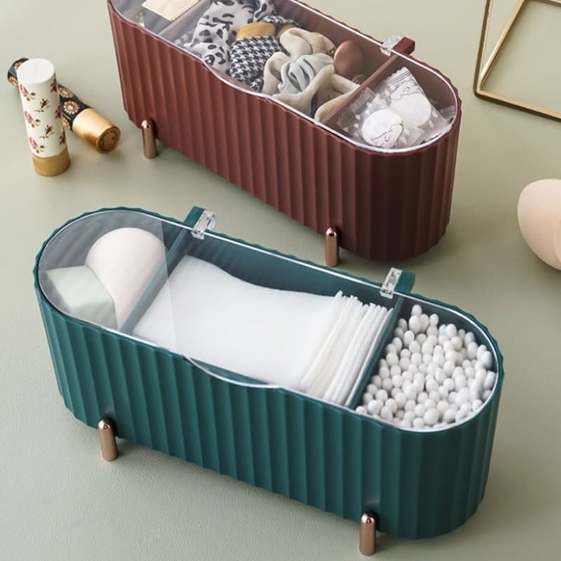 Porta Esponja De Maquiagem Decorativo Em Acrílico Compacto - Casa Elège