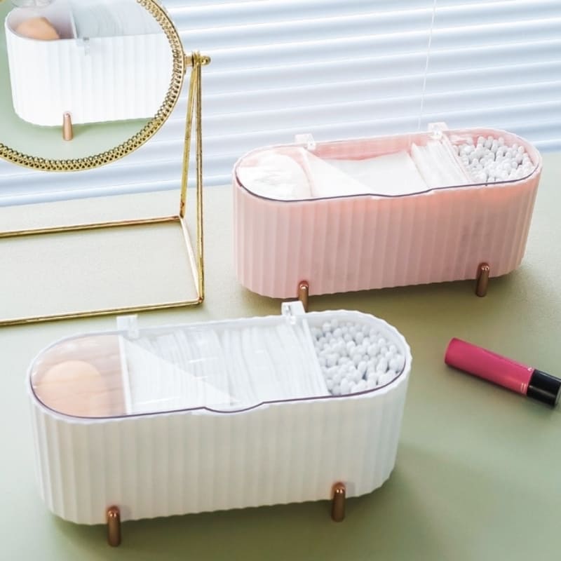 Porta Esponja De Maquiagem Decorativo Em Acrílico Compacto - Casa Elège