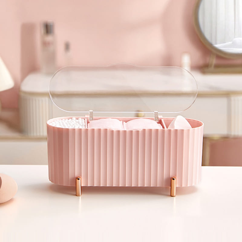 Porta Esponja De Maquiagem Decorativo Em Acrílico Compacto - Casa Elège