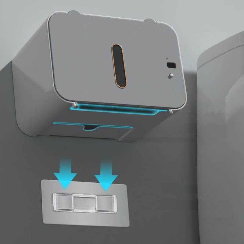 Porta Papel Higiênico Automático por Indução Resistente - Casa Elège