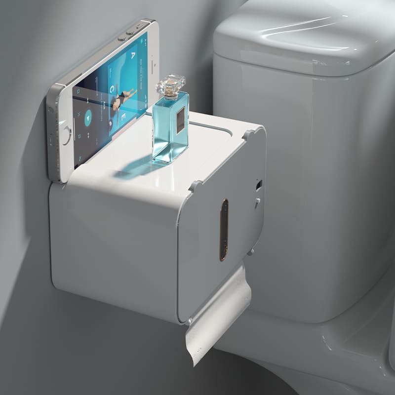 Porta Papel Higiênico Automático por Indução Resistente - Casa Elège