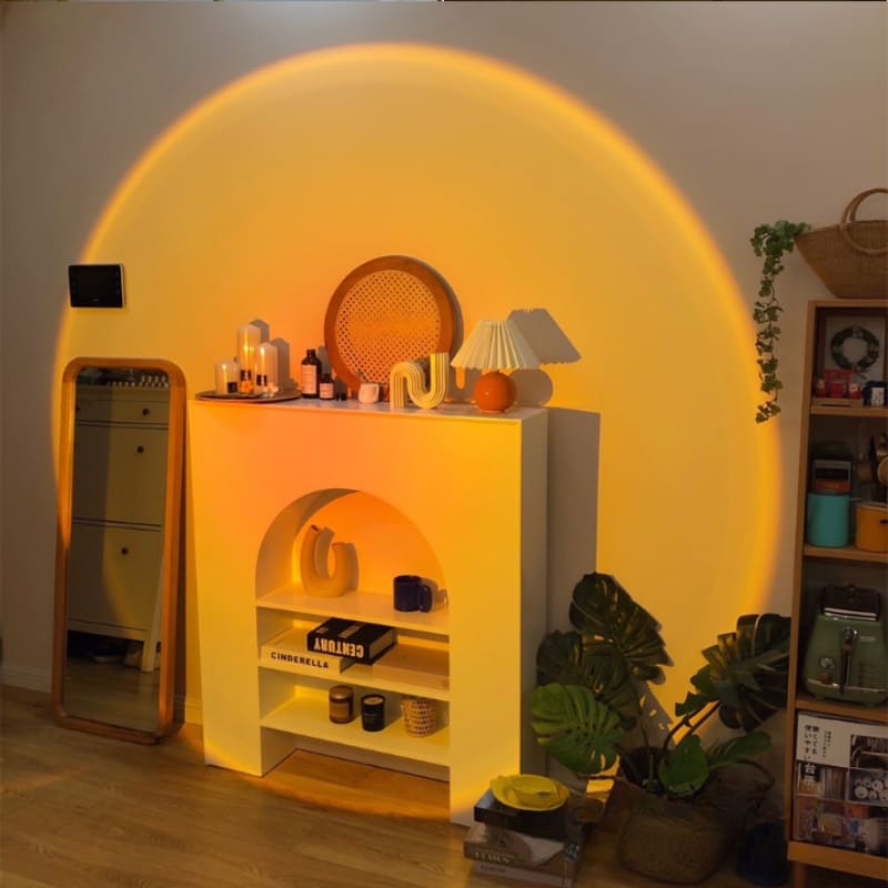 Projetor De Luz LED 4 Em 1 Giratório 360 Graus Ambiente - Casa Elège