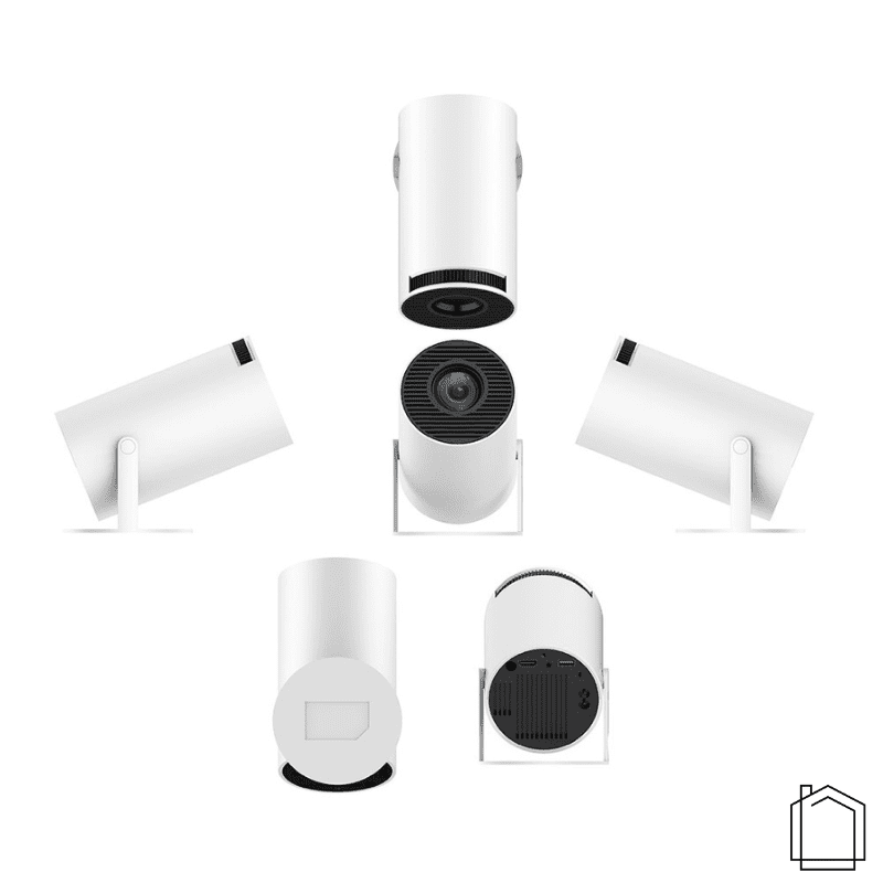 Projetor Portátil 4K Ultra HD Compacto Cinema Multimídia - Casa Elège