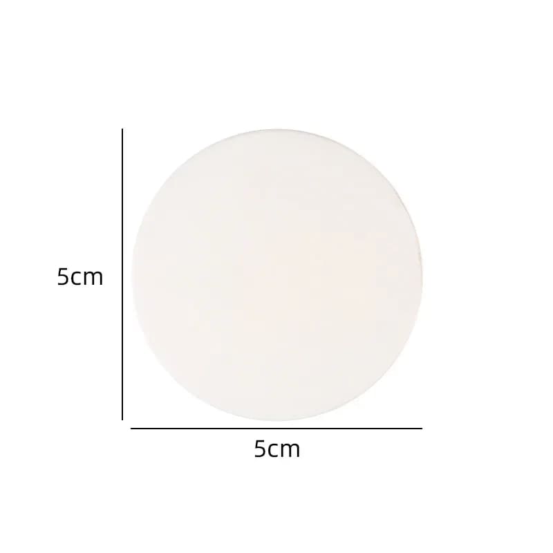 Protetor de Porta em Silicone Antiimpacto com Adesivo 3M - Branco Redondo Casa Elège
