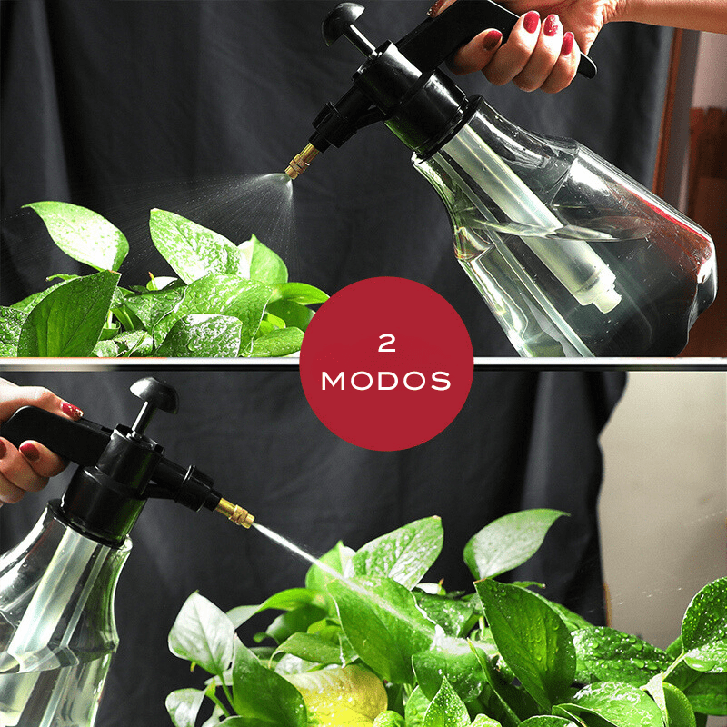 Pulverizador de Pressão 2L com Bico Ajustável Ergonômico - Casa Elège