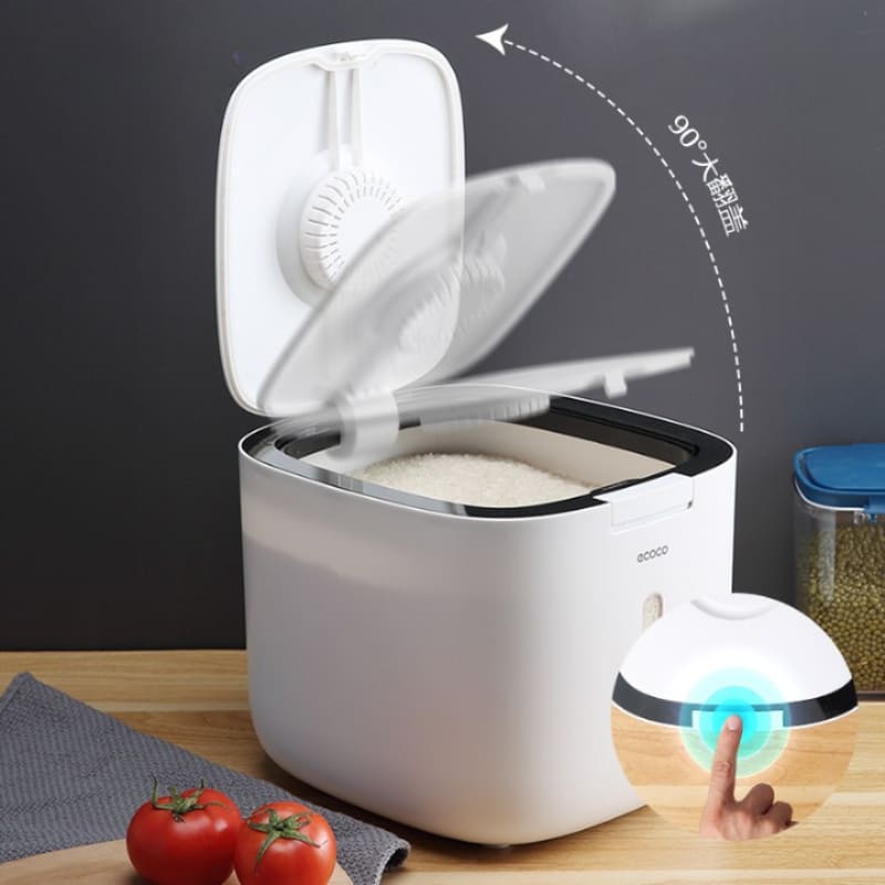 Recipiente Porta Mantimentos com Tampa Automática - Casa Elège