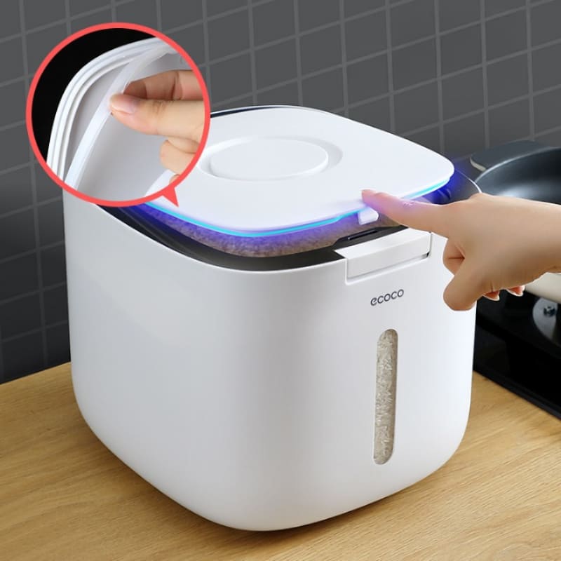 Recipiente Porta Mantimentos com Tampa Automática - Casa Elège
