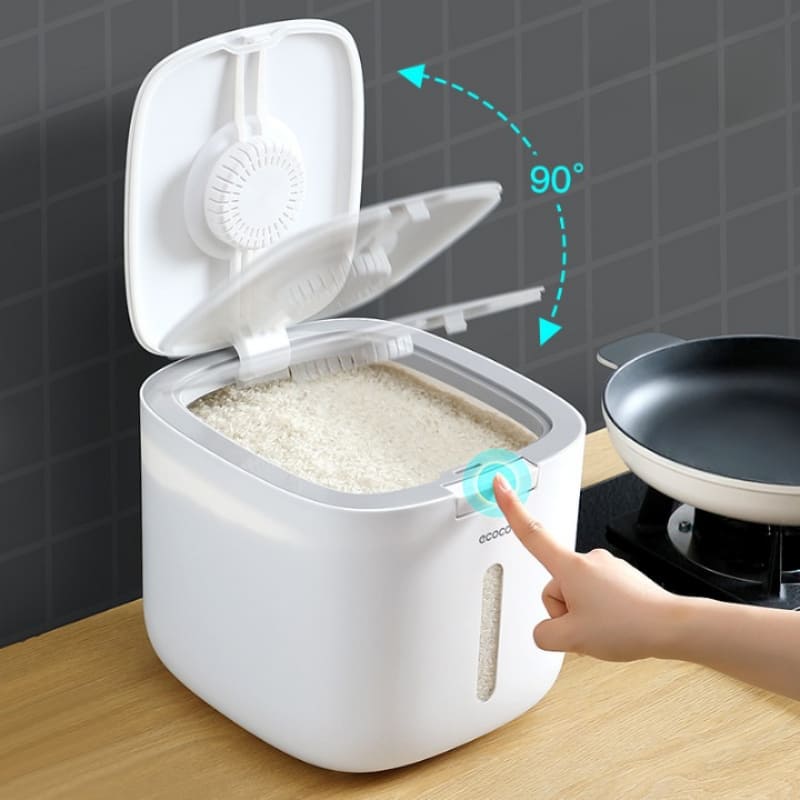 Recipiente Porta Mantimentos com Tampa Automática - Casa Elège