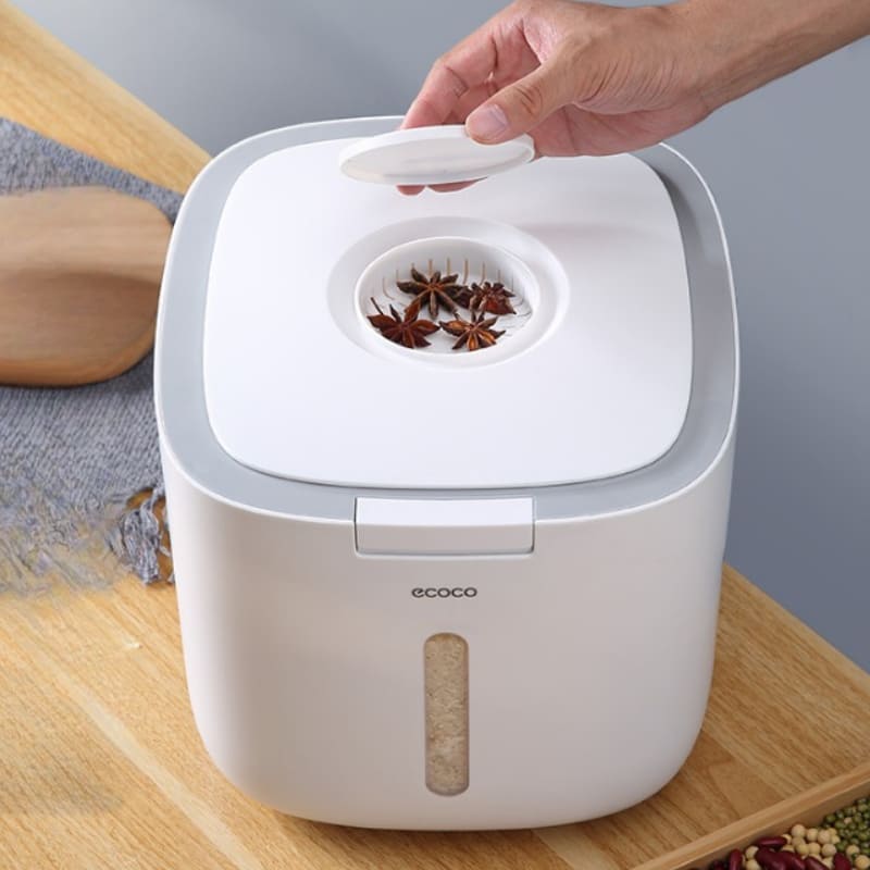 Recipiente Porta Mantimentos com Tampa Automática - Casa Elège