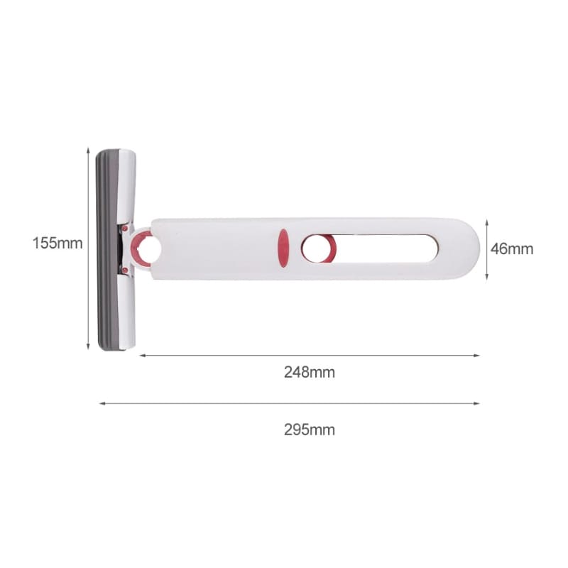 Esfregão Mini Mop com Esponja Absorvente e Cabeça Retrátil - Casa Elège