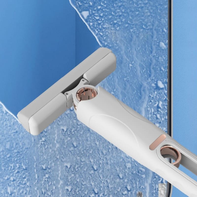 Esfregão Mini Mop com Esponja Absorvente e Cabeça Retrátil - Casa Elège