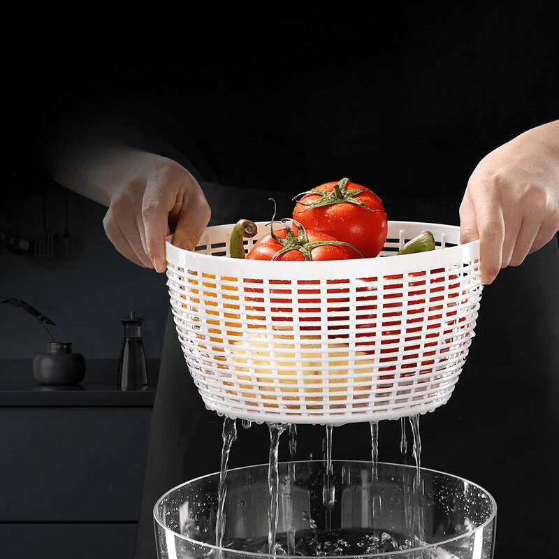 Secador de Salada Elétrico Centrífuga Recarregável - Casa Elège