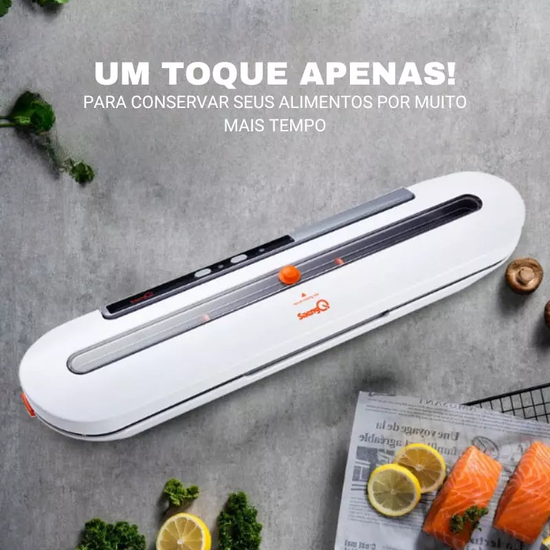 Seladora a Vácuo Portátil Doméstica Compacta e Prática - Casa Elège
