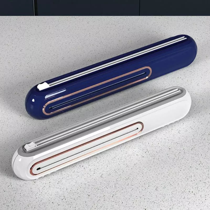 Suporte para Papel Filme com Base Magnética e Corte Duplo - Casa Elège